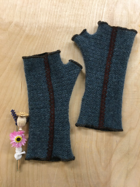 Wool Fingerless Mittens