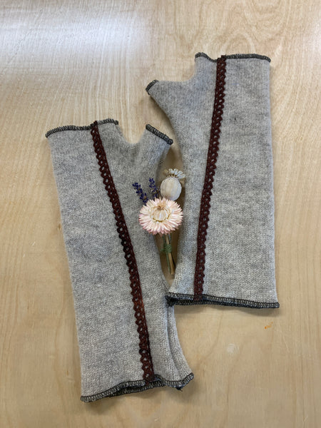 Wool Fingerless Mittens