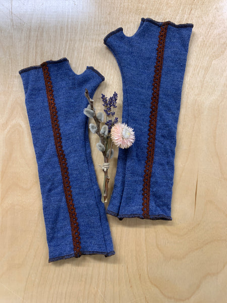 Wool Fingerless Mittens