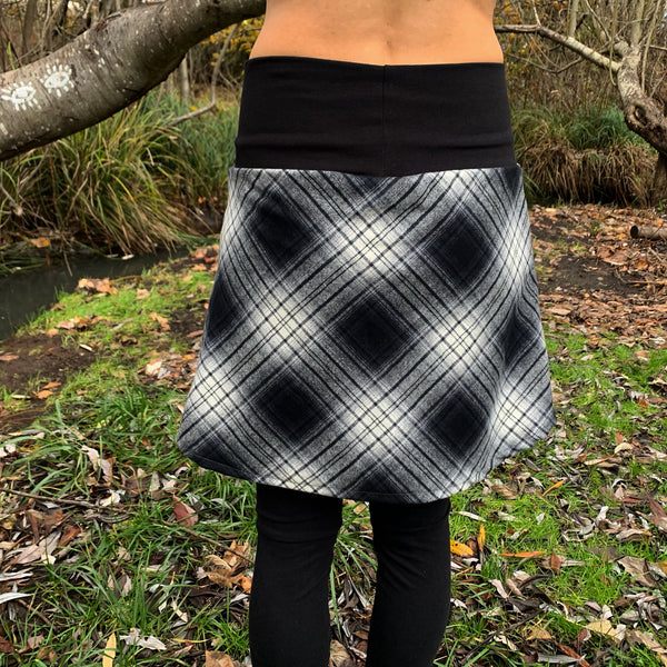 Checker Mallow Mini Skirt